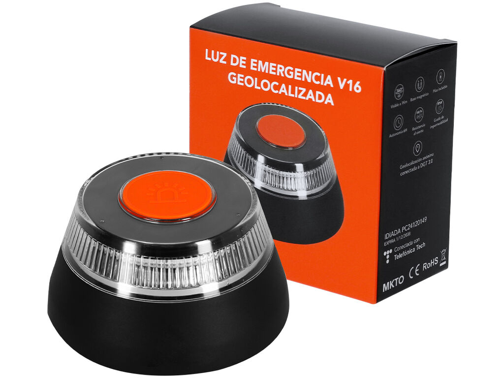 Baliza v16 Geolocalizada